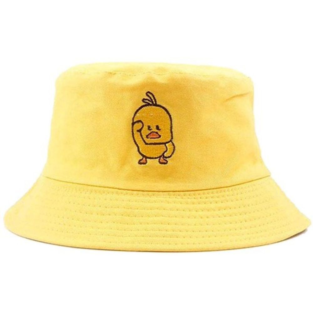 Cartoon Duck Reversible Bucket Hat